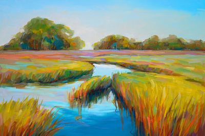 Colorful Marshland