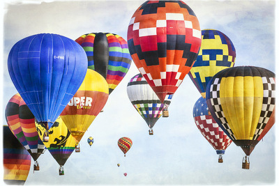 Hot Air Balloons Cluster 2