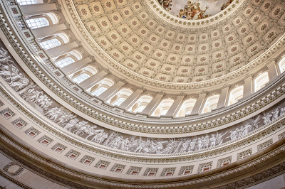 US Capitol Rotunda Detail 2