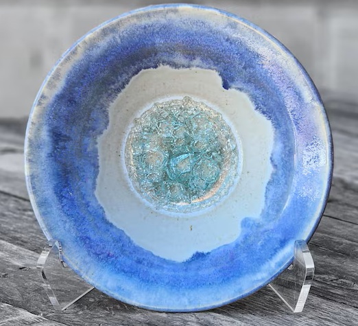 Dock 6 Pottery custom bowl for LVMG senior living chapel